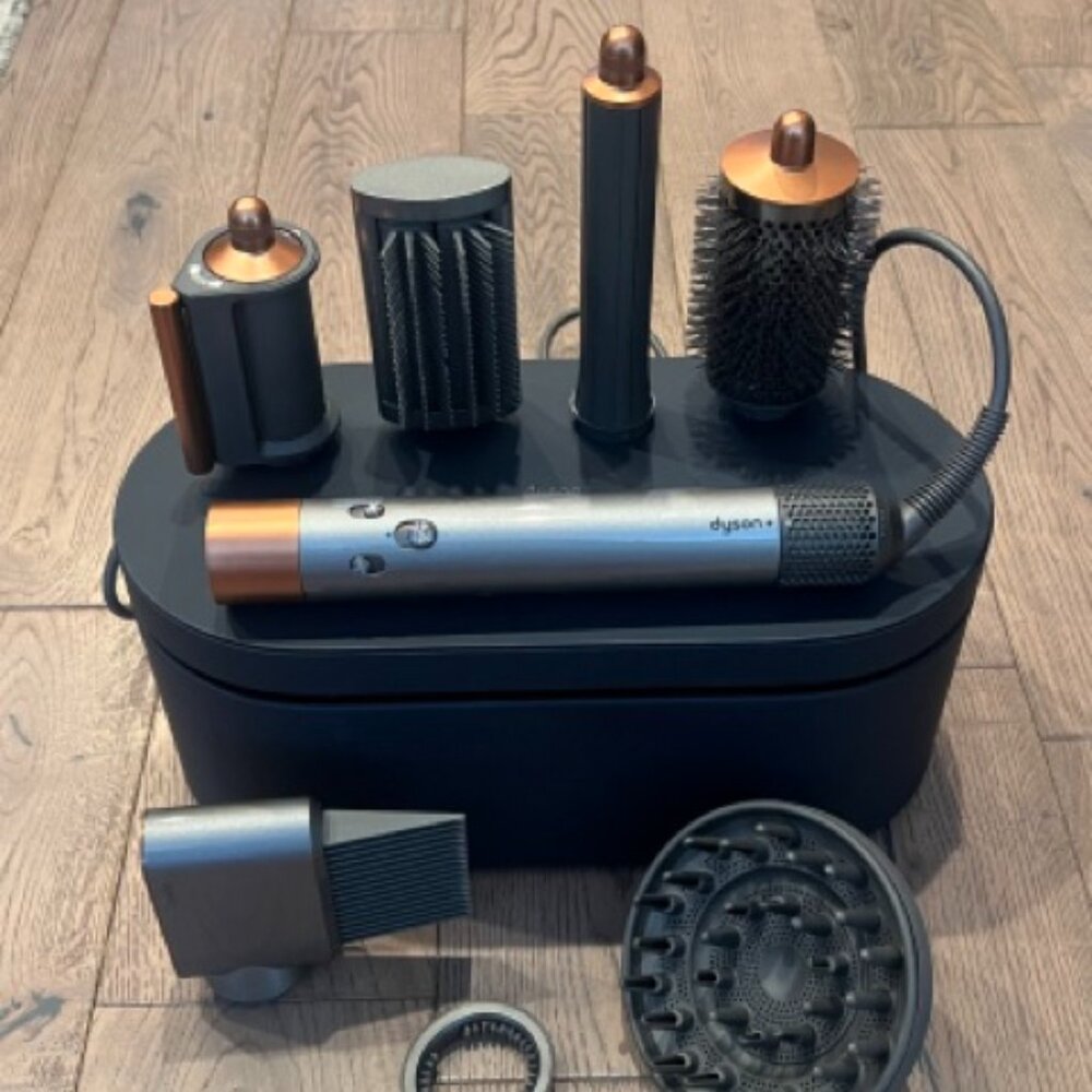 Dyson Airwrap multi-styler and dryer Complete Long Diffuse | Nickel/Copper
